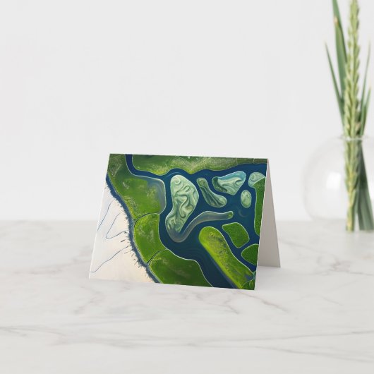 Marshland Elegance Karte (Vorderseite)