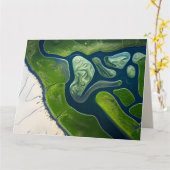 Marshland Elegance Karte (Gelbe Blume)