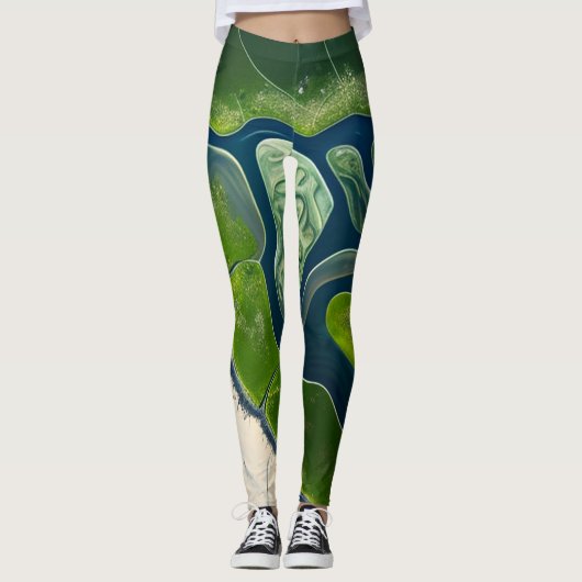 Marshland Elegance Leggings (Vorderseite)