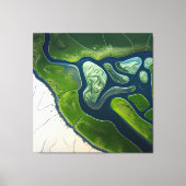 Marshland Elegance Leinwanddruck (Vorderseite)