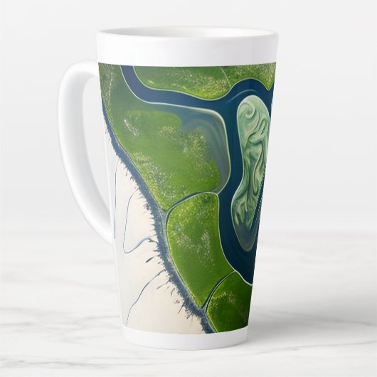 Marshland Elegance Milchtasse (Linke Ecke)