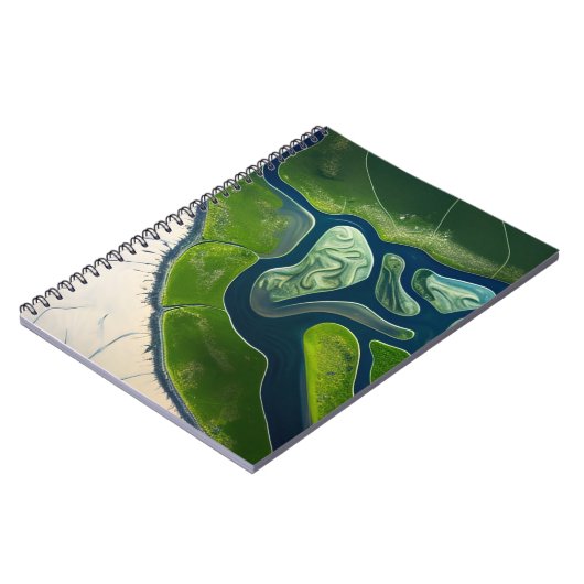 Marshland Elegance Notizblock (Linke Seite)