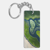 Marshland Elegance Schlüsselanhänger (Vorderseite links)