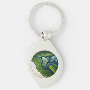 Marshland Elegance Schlüsselanhänger