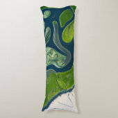 Marshland Elegance Seitenschläferkissen (Vorderseite Vertikal)