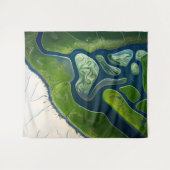 Marshland Elegance Wandteppich (Vorderseite (Horizontal))