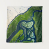 Marshland Elegance Wandteppich (Vorderseite (Horizontal))