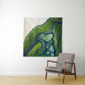 Marshland Elegance Wandteppich (Beispiel (Horizontal))