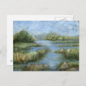 Marshland I Postkarte (Vorne/Hinten)