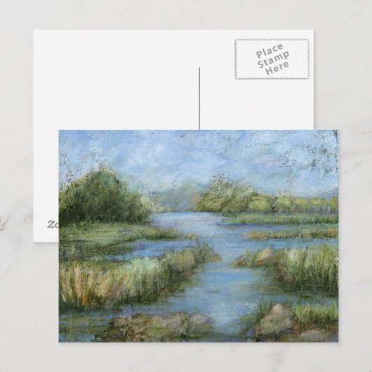 Marshland I Postkarte (Vorne/Hinten)