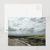 Marshland Postkarte (Vorne/Hinten)