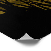 Marshland Sunset Lake D20 Dice Sun RPG Landschaft Poster (Ecke)