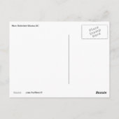 Marshland Sunset Postcard Postkarte (Rückseite)