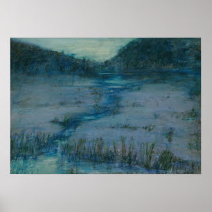 Marshlands bei Sundown (ca. 1908) Alice Pike Barne Poster