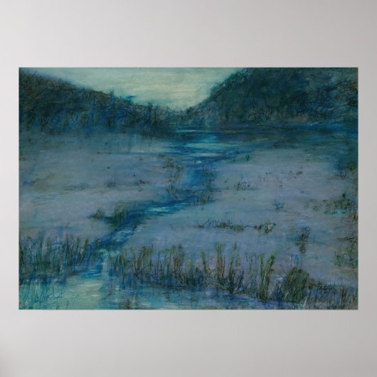 Marshlands bei Sundown (ca. 1908) Alice Pike Barne Poster (Vorne)