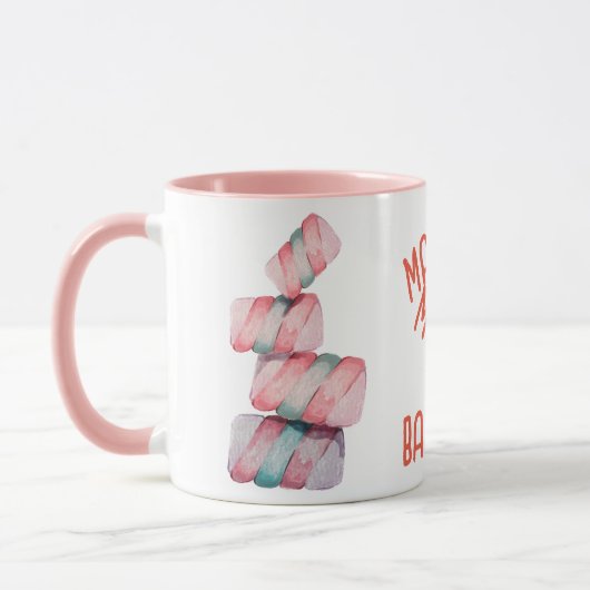 Marshmallow Balancing Candy Pun Tasse (Links)