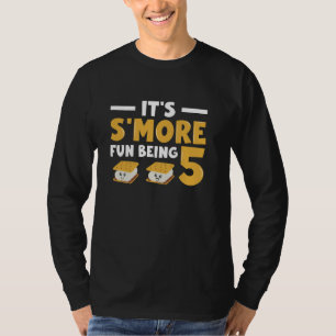 Marshmallow Birthday S'more Fueing 5 - Mallow C T-Shirt