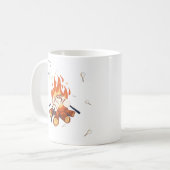 Marshmallow Christmas & New Year Mug Kaffeetasse (Vorderseite Links)