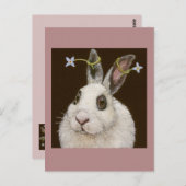 Marshmallow der sonnigen Postkarten (Vorne/Hinten)