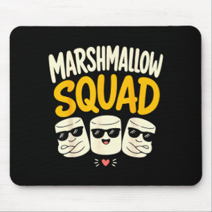 Marshmallow-Familien-Campfire-S'mores  Mousepad