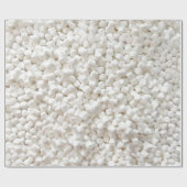 Marshmallow Fun Food Wrapping Paper Geschenkpapier (Flach)