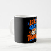 Marshmallow geröstet Lagerfeuer S'mores  Kaffeetasse (Vorderseite Links)