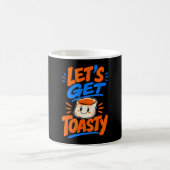 Marshmallow geröstet Lagerfeuer S'mores  Kaffeetasse (Mittel)