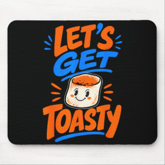 Marshmallow geröstet Lagerfeuer S'mores Mousepad