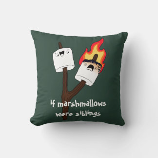 Marshmallow-Geschwister Kissen