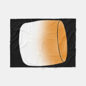 Marshmallow Group S'more Halloween-Kostüm Fleecedecke (Vorderseite (Horizontal))
