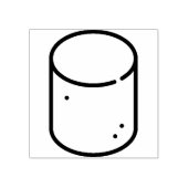 Marshmallow Gummistempel (Prägung)