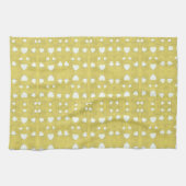 Marshmallow Hearts Geschirrtuch (Horizontal)