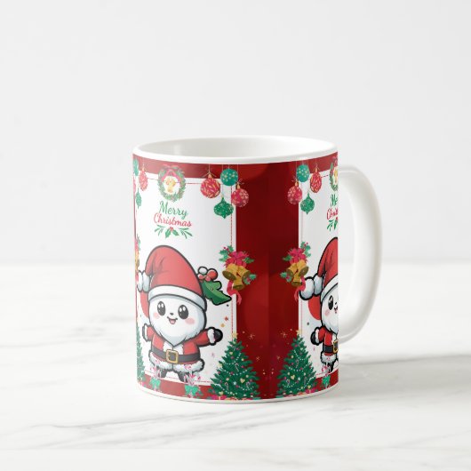 Marshmallow Holiday Tasse (VorderseiteRechts)