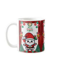 Marshmallow Holiday Tasse