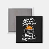 Marshmallow Humor Magnet (Vorderseite/Rückseite)