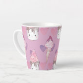 Marshmallow Ice Creme Milchtasse (Linke Ecke)
