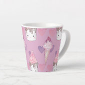 Marshmallow Ice Creme Milchtasse (Rechte Ecke)