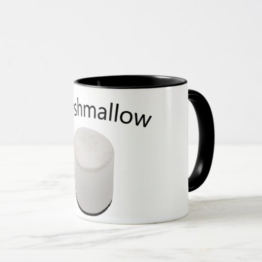 Marshmallow-Kaffeetasse Tasse (VorderseiteRechts)