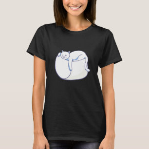 Marshmallow-Katzen-Röster Smore Camping Smore Stat T-Shirt