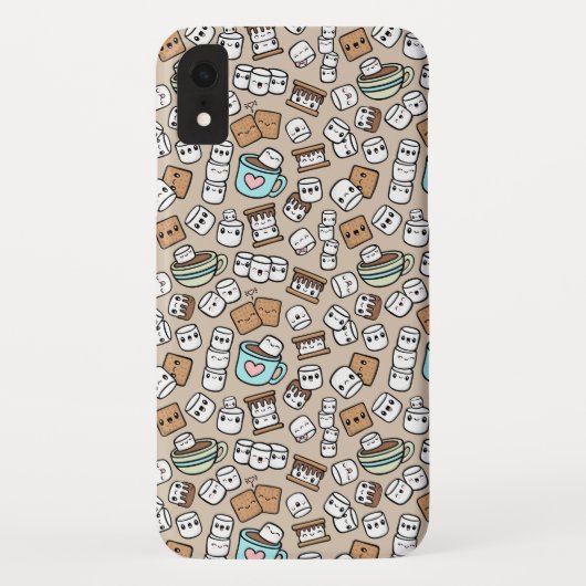 Marshmallow-Leckereien Case-Mate iPhone Hülle (Rückseite)