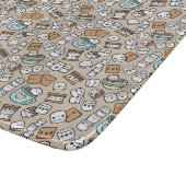 Marshmallow-Leckereien Schneidebrett (Ecke)