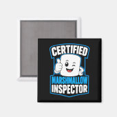 Marshmallow-Liebhaber Lagerfeuer S'mores  Magnet (Vorderseite/Rückseite)