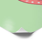 Marshmallow-Motte Poster (Ecke)