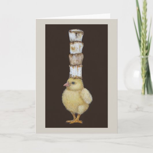 Marshmallow Peep #7-Karte Karte (Vorderseite)