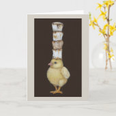 Marshmallow Peep #7-Karte Karte (Gelbe Blume)