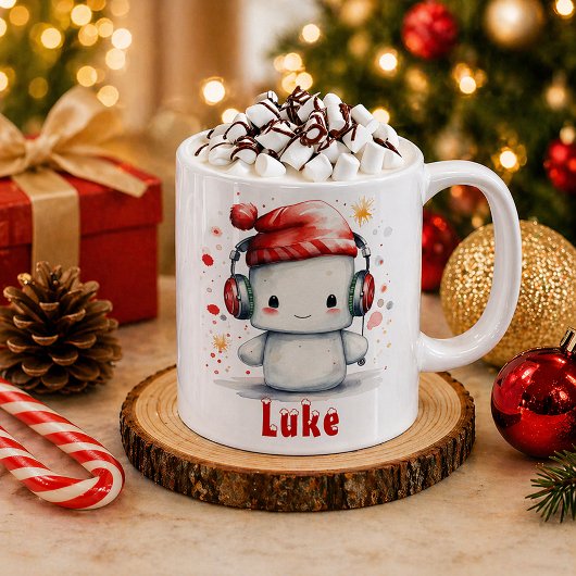 Marshmallow Personalisiert Holiday Tasse