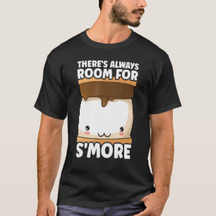 Marshmallow Roaster Smore Camping Ristorante Al Pe T-Shirt