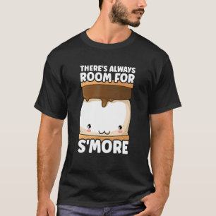 Marshmallow Roaster Smore Camping Ristorante Al Pe T-Shirt