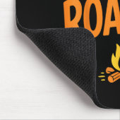 Marshmallow-Röster Lagerfeuer  Mousepad (Ecke)