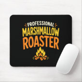 Marshmallow-Röster Lagerfeuer  Mousepad (Mit Mouse)